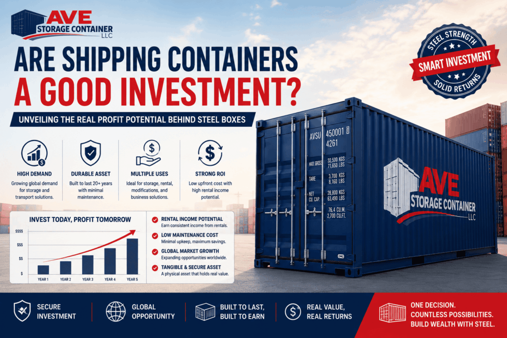Are Shipping Containers a Good Investment?