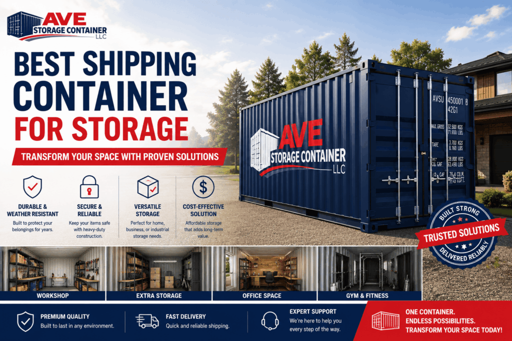 Best Shipping Container for Storage