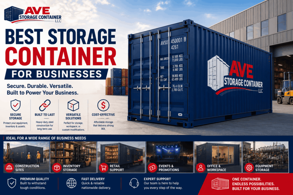 Best Storage Container for Businesses
