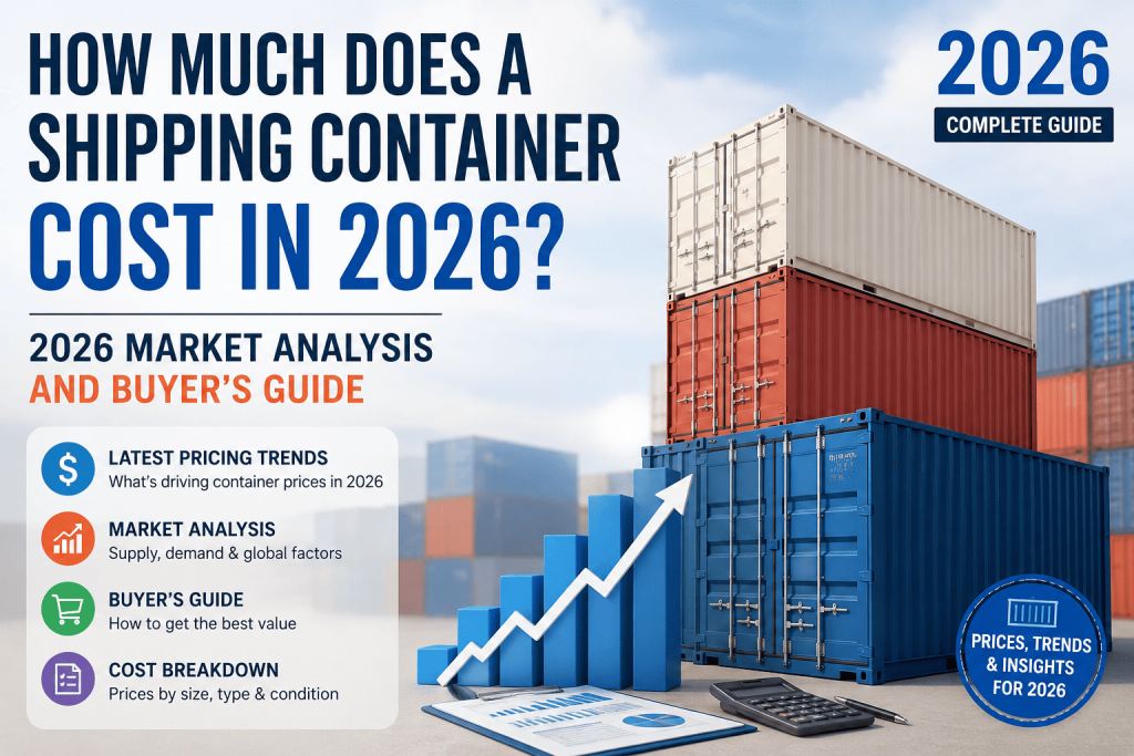 How Much Does a Shipping Container Cost in 2026
