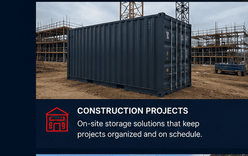 our portfolio. Construction Site Containers