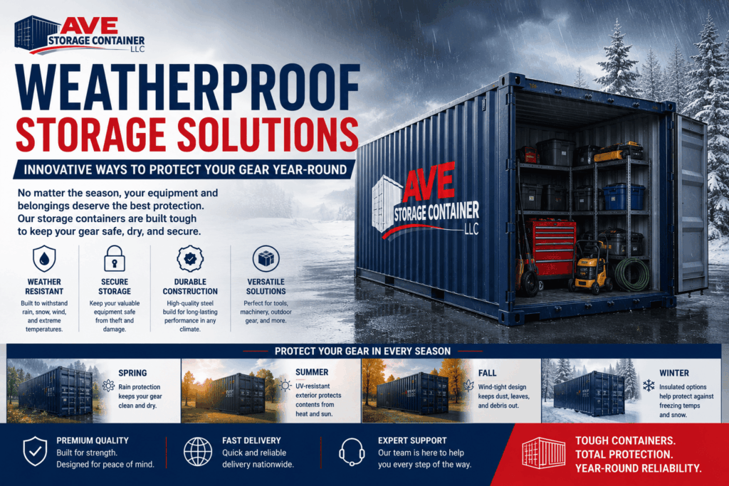 Weatherproof Storage Solutions