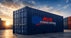 Ave Storage Container llc home page image