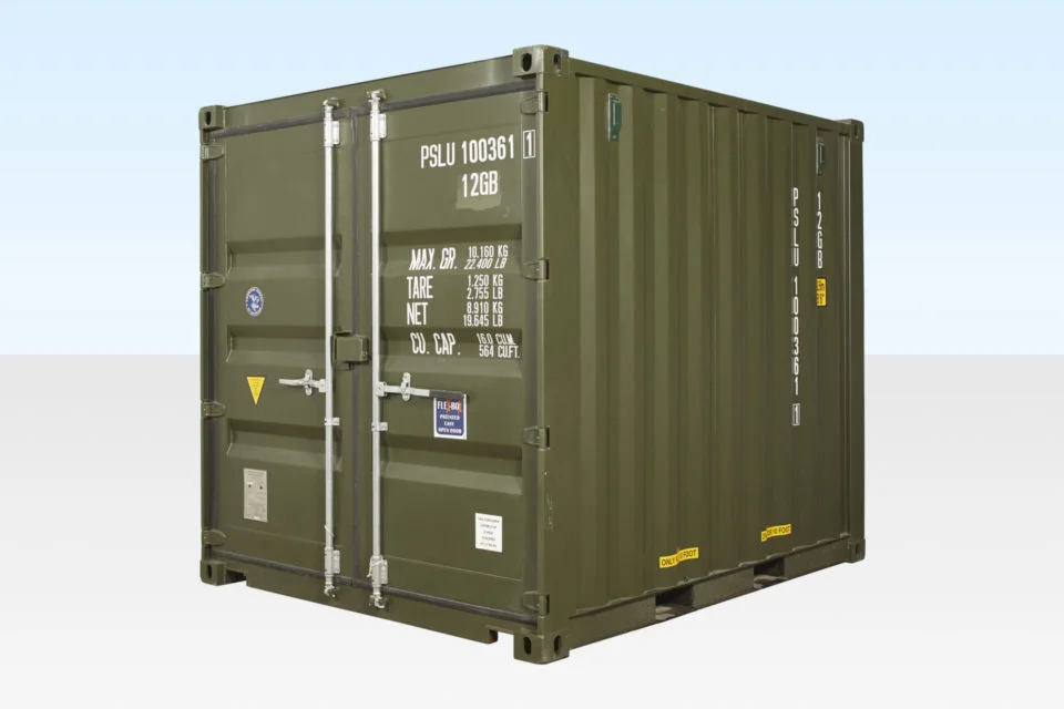 Prepare for shipping container delivery Prepare for shipping container delivery